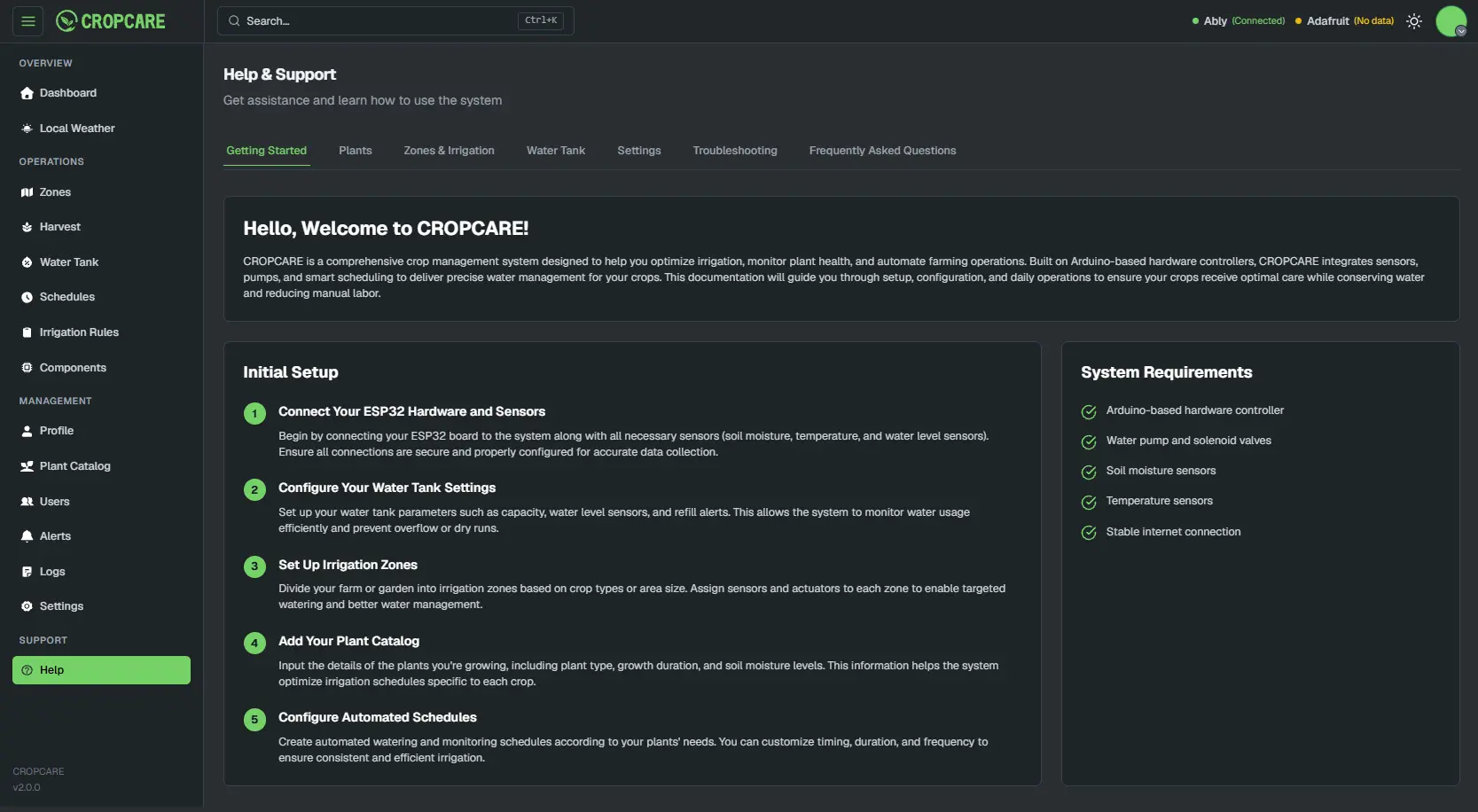 CROPCARE screenshot 1
